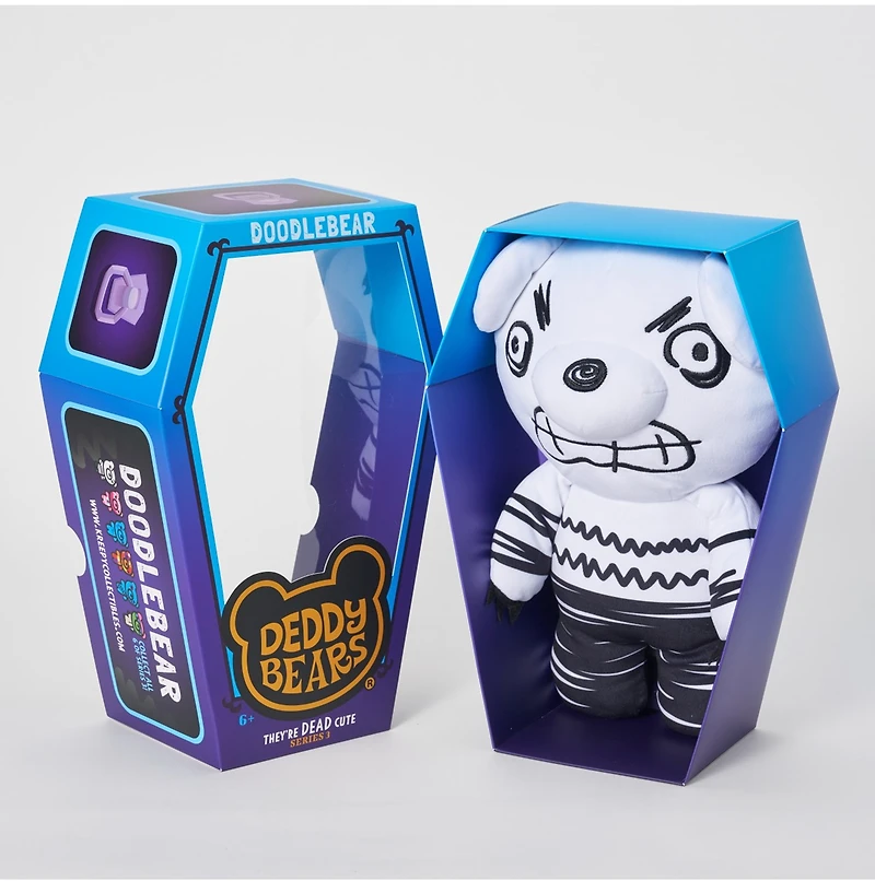 Deddy Bears 10" Plush in Coffin S3 – One Variation Chosen at Random