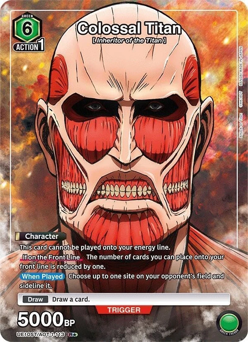 Union Arena TCG: Attack on Titan Starter Deck