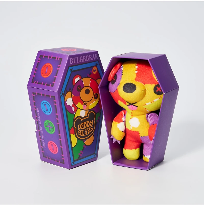 Deddy Bears 6" Plush in Coffin – One Variation Chosen at Random