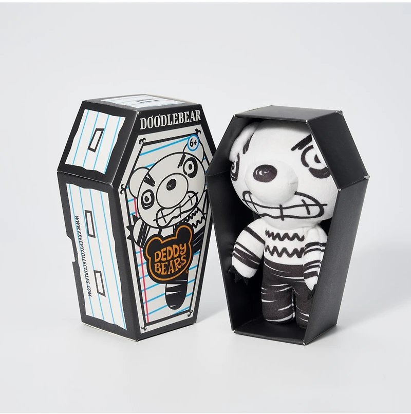 Deddy Bears 6" Plush in Coffin – One Variation Chosen at Random