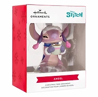 Disney Stitch Angel With Hot Cocoa Hallmark Ornament 