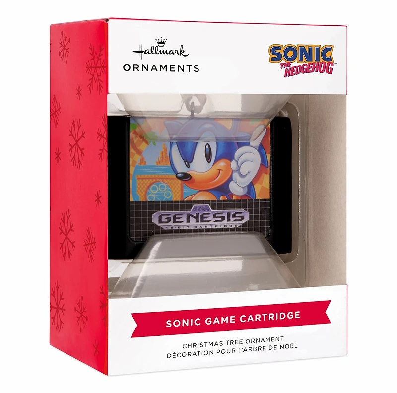 Hallmark: Sonic The Hedgehog Game Cartridge Ornament 