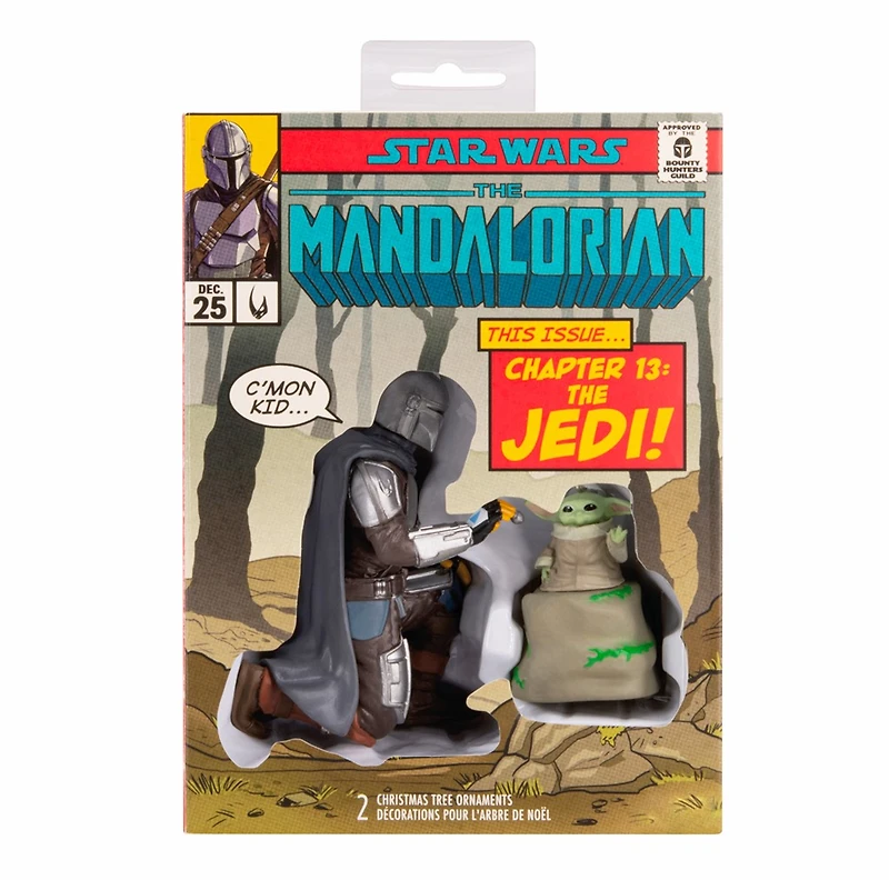 Star Wars: The Mandalorian™ and Grogu™ Hallmark Ornaments, Set of 2 