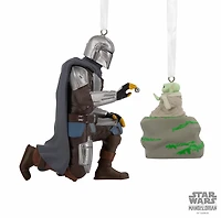 Star Wars: The Mandalorian™ and Grogu™ Hallmark Ornaments, Set of 2 