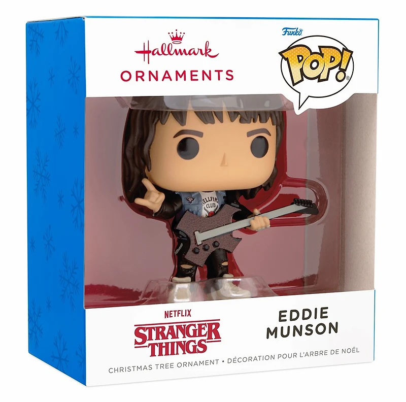 Funko Pop Netflix Stranger Things Eddie Munson Hallmark Ornaments 