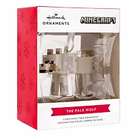 Minecraft The Pale Wolf Hallmark Ornament 