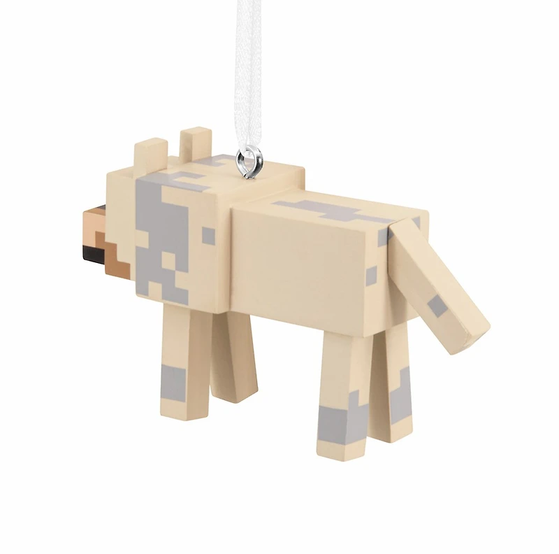 Minecraft The Pale Wolf Hallmark Ornament 