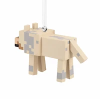 Minecraft The Pale Wolf Hallmark Ornament 