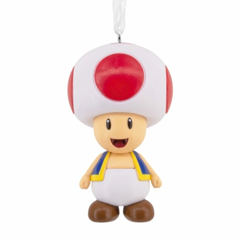 Nintendo Super Mario Toad Hallmark Ornament 