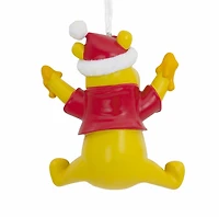 Hallmark Christmas Ornament (Disney Santa Winnie the Pooh With Honey Pot) 