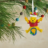 Hallmark Christmas Ornament (Disney Santa Winnie the Pooh With Honey Pot) 