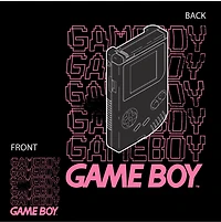 Gameboy T-Shirt Black