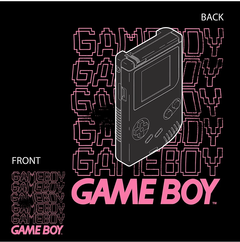 Gameboy T-Shirt Black - XXL