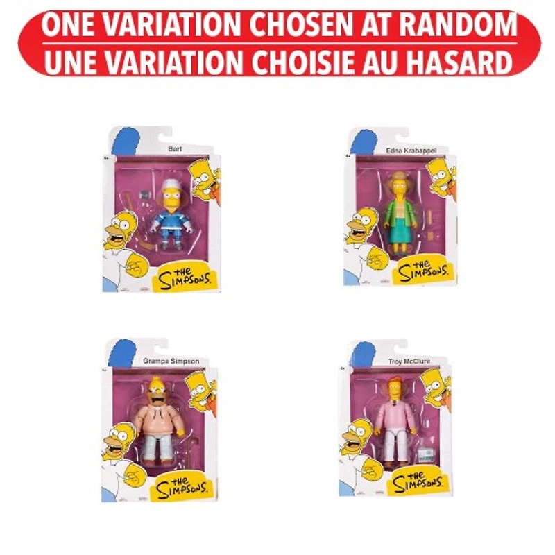 The Simpsons 5" Figure - Wave 5 (Assortment) – One Variation Chosen at Random
