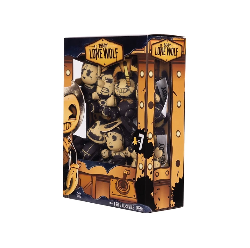 Bendy: Lone Wolf - Crane Game Mini Plush Set 7 Pc 