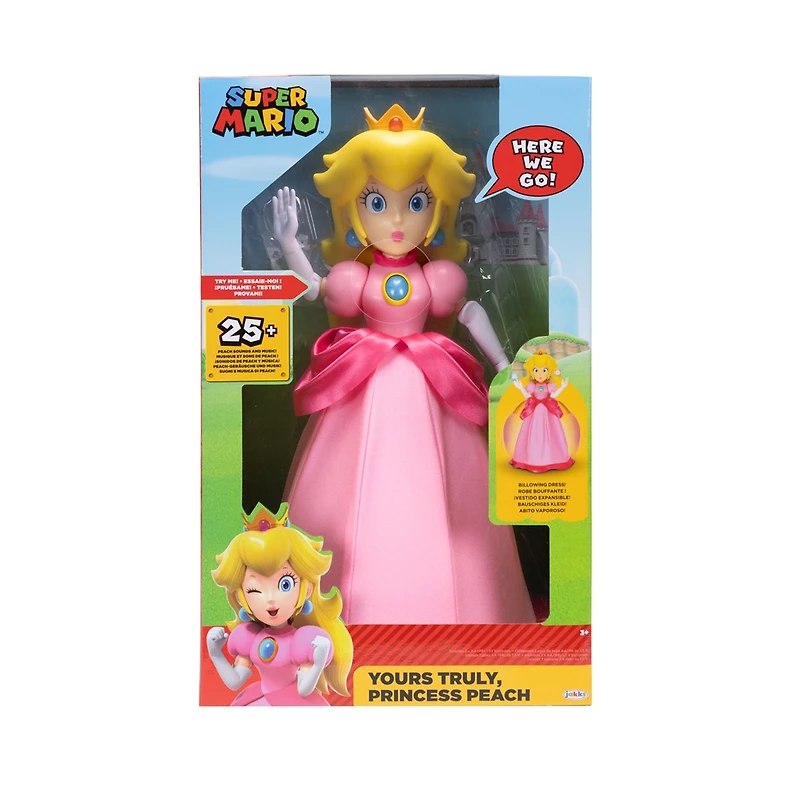 Super Mario: Yours Truly, Princess Peach Figure 