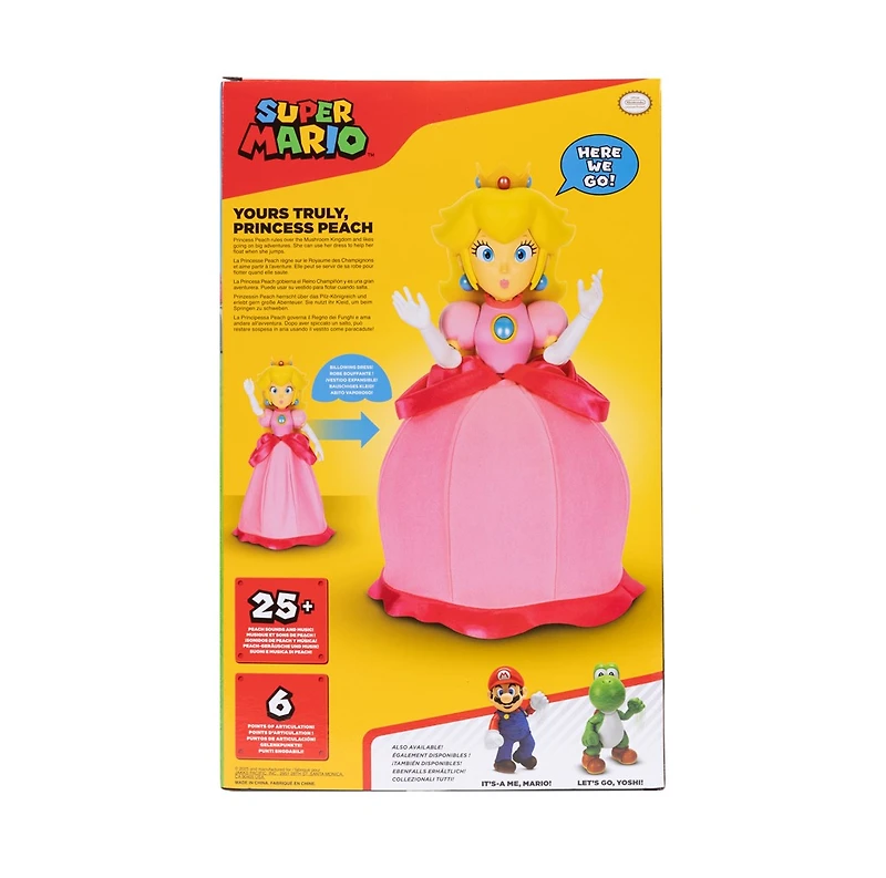 Super Mario: Yours Truly, Princess Peach Figure 