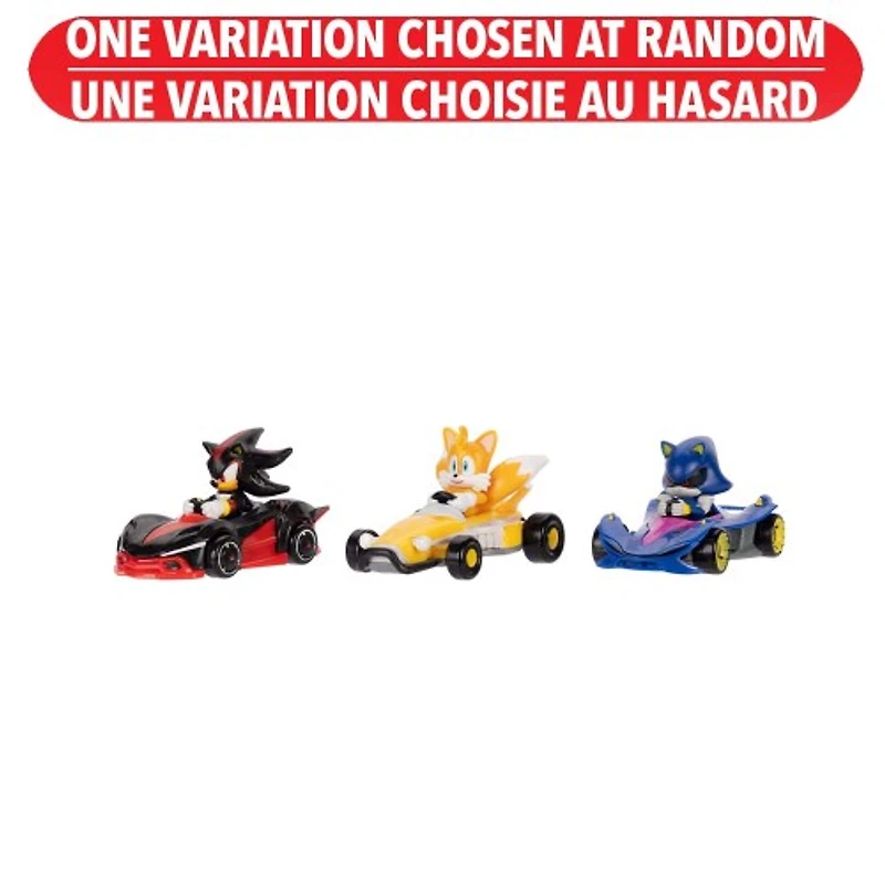 Sonic the Hedgehog: Die-cast Vehicle Wave 9 - Assortment  – One Variation Chosen at Random