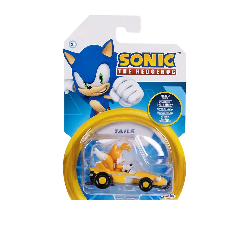 Sonic the Hedgehog: Die-cast Vehicle Wave 9 - Assortment  – One Variation Chosen at Random