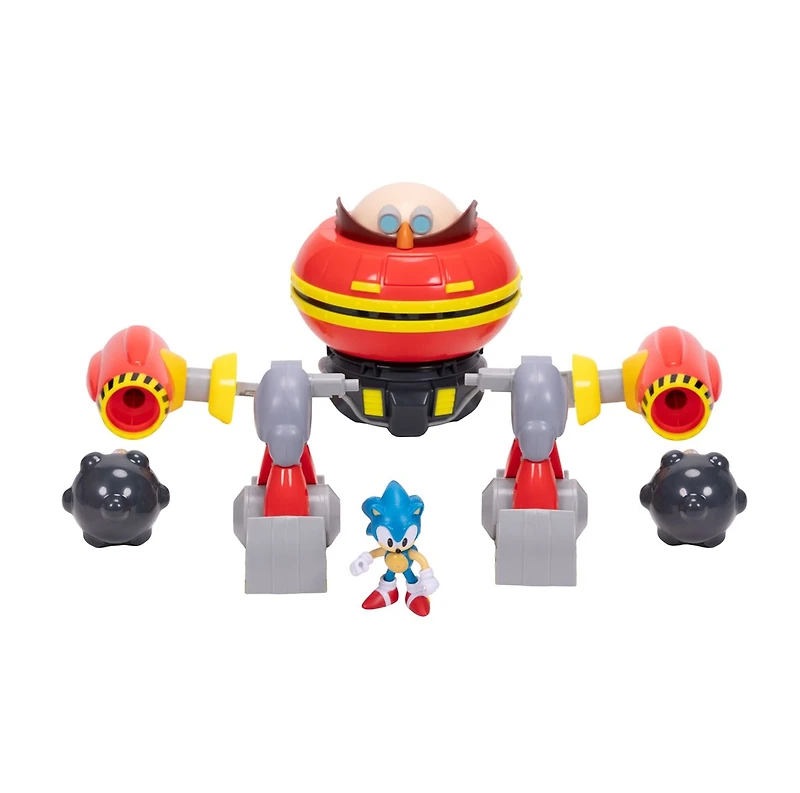 Sonic the Hedgehog: Hammer Egg Robot & Sonic Deluxe Playset