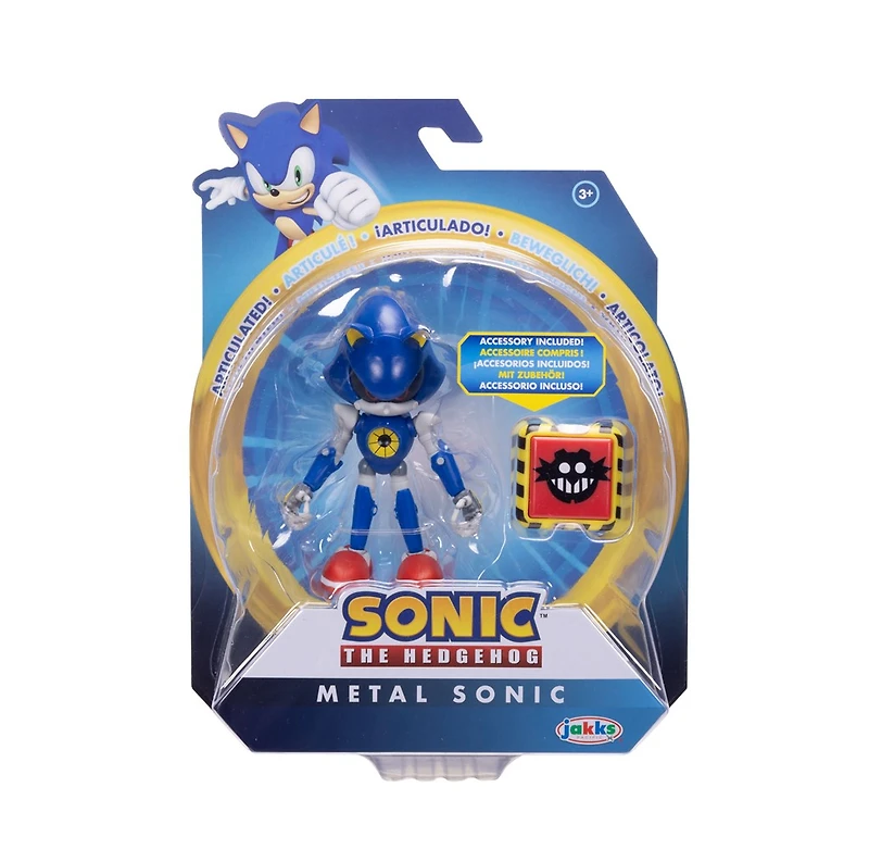 Sonic the Hedgehog 4" Figure Wave