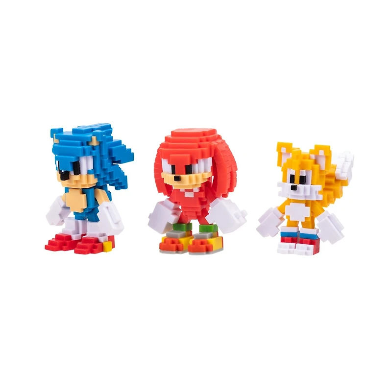 Sonic the Hedgehog: Digital 2.5" Figures 3 Pack 