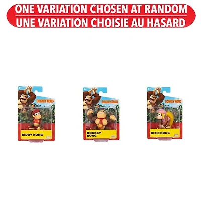 Donkey Kong 2.5" Figure- Assortment – One Variation Chosen at Random