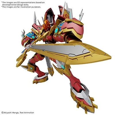 Digimon - Kaisergreymon Figure-rise Standard Model Kit (Amplified Ver.) 