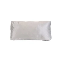 Coussin de manette de jeu noir et bleu 