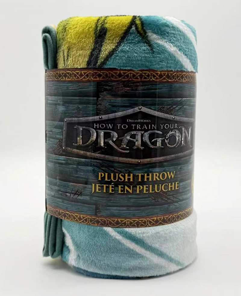 How to Train Your Dragon Throw Blanket 