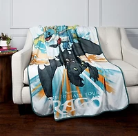 How to Train Your Dragon Throw Blanket 