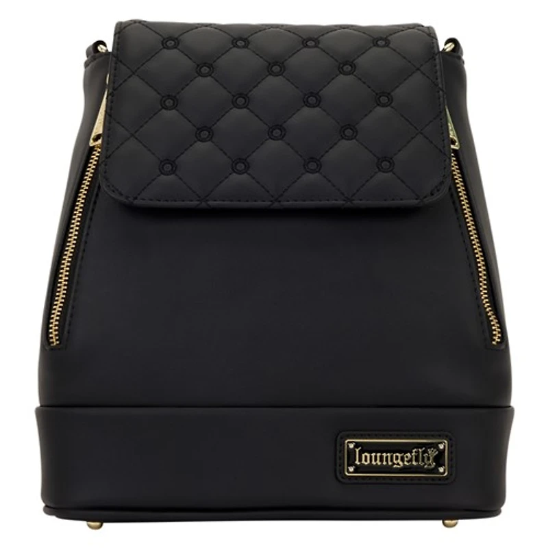 Black Convertible Mini Backpack 