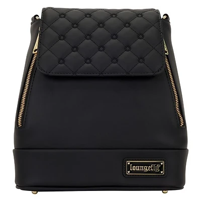 Black Convertible Mini Backpack