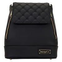 Black Convertible Mini Backpack 