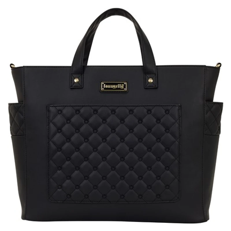 Black Convertible Tote Bag