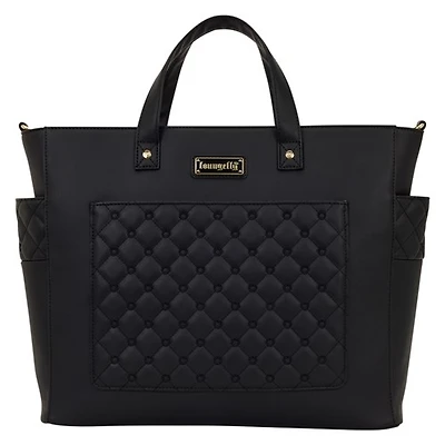 Black Convertible Tote Bag