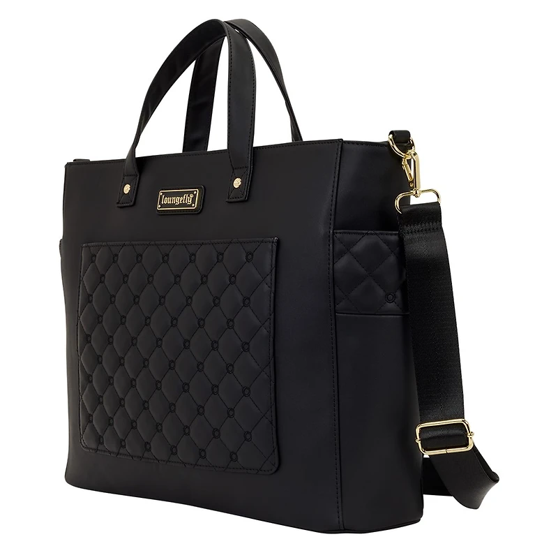 Black Convertible Tote Bag