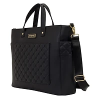 Black Convertible Tote Bag 