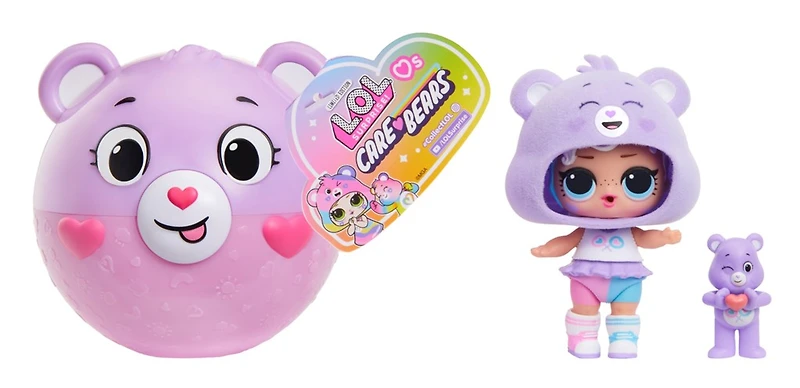 LOL Surprise Care Bears Tots Doll Assorted – One Variation Chosen at Random
