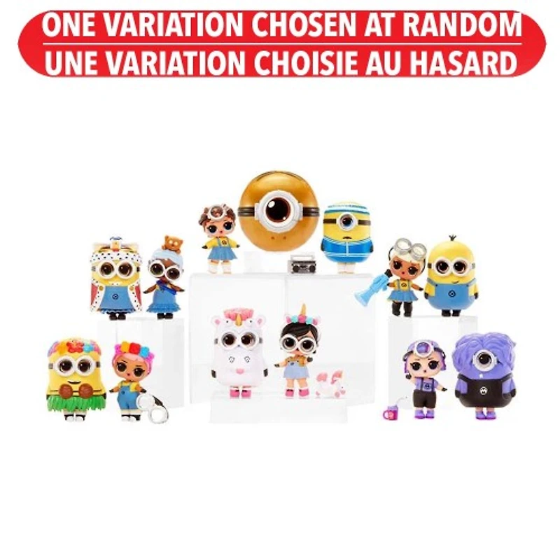 L.O.L. Surprise! Loves Minions Tots - Assorted – One Variation Chosen at Random