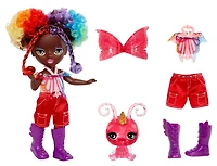 Rainbow High Littles Rainbow Fantasy Fairies + Pet – Amethyst, Purple 5.5" Small Doll & Unicorn – One Variation Chosen at Random