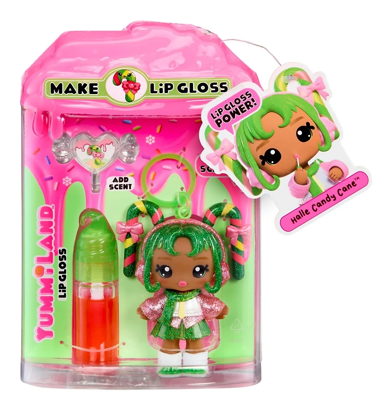 Yummiland Holiday Lipgloss Doll – One Variation Chosen at Random