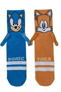 Sonic the Hedgehog: Sonic and Tails Magnetic Socks
