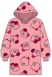 Kirby Pink Blanket Hoodie - One Size 