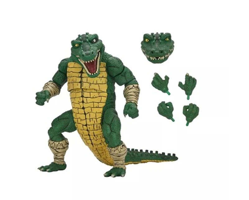 The Teenage Mutant Ninja Turtles Mirage Comics 7 Inch Leatherhead Deluxe Figure 