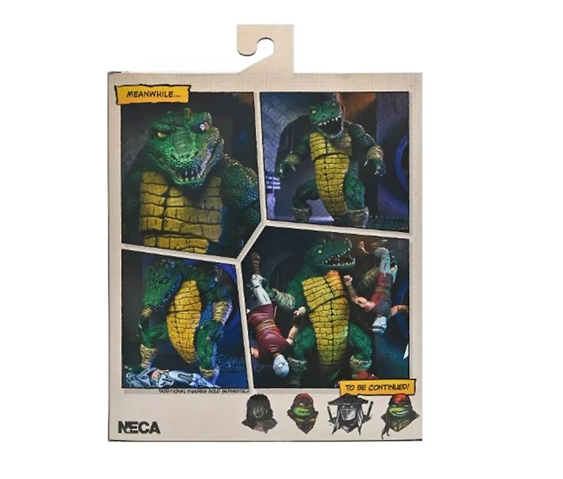 The Teenage Mutant Ninja Turtles Mirage Comics 7 Inch Leatherhead Deluxe Figure 