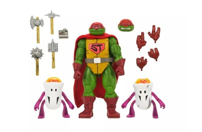 The Teenage Mutant Ninja Turtles Mirage Comics 7 Inch Super Turtle Action Figure 