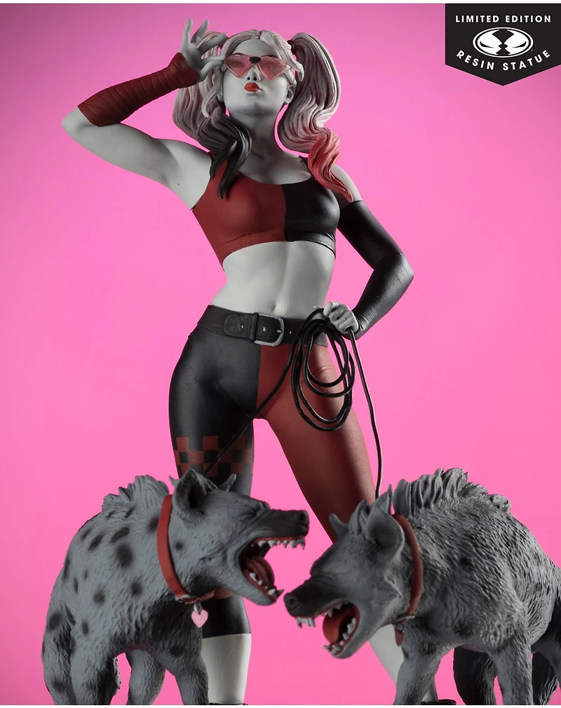 DC Direct Harley Quinn by Jenny Frison (Harley Quinn: Red, White & Black) 1:10 Scale Resin Statue 