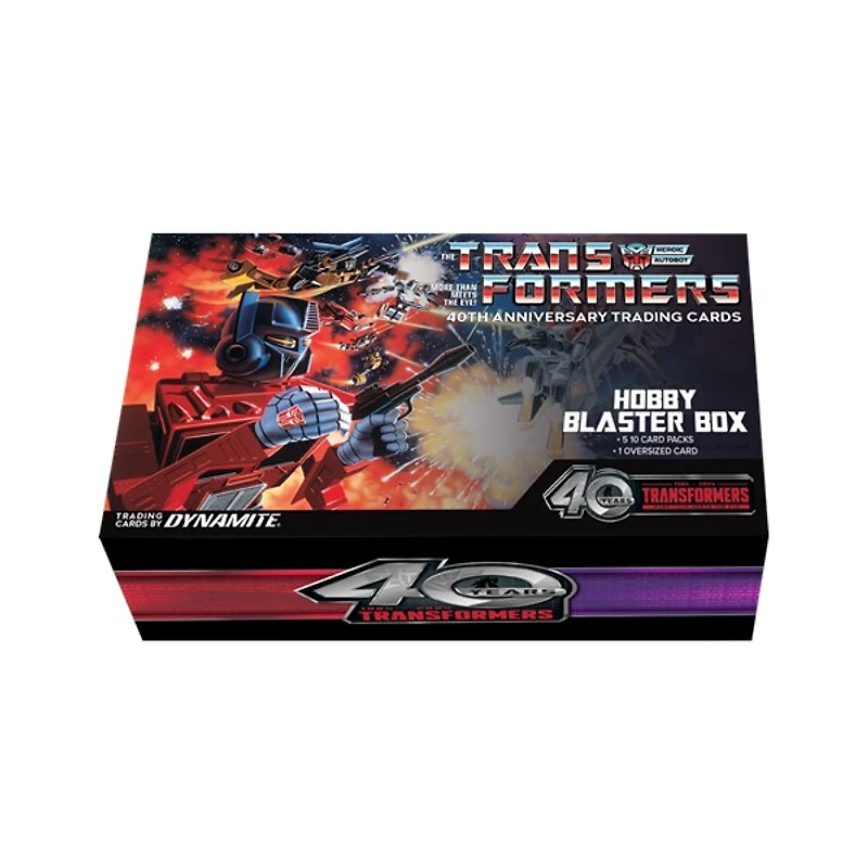 Transformers Trading Card 40th Anniversary Blaster Box
