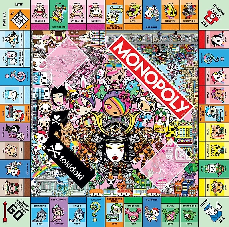 Tokidoki Monopoly 